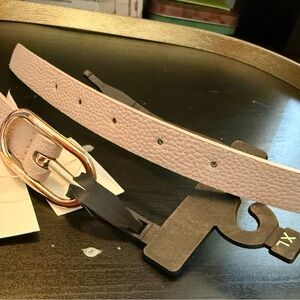 Elegant Pink and Gold Women's Belt